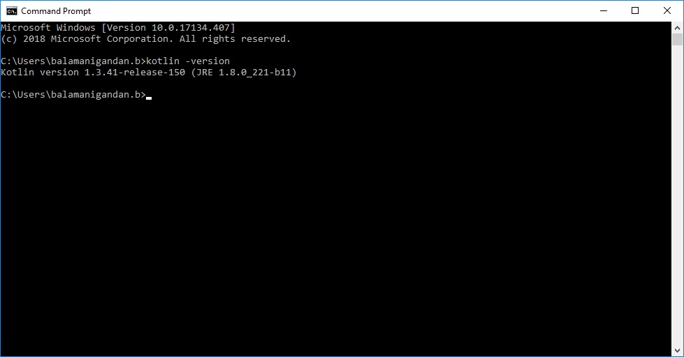 Command Prompt