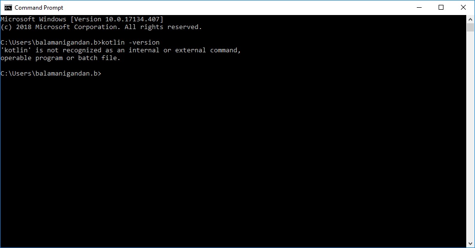 command Prompt